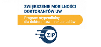 Stypendia dla doktorantów w programie ZIP