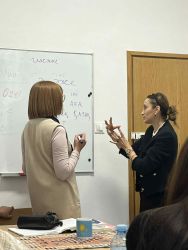 Kazachskie językoznawczynie na Wydziale Kultur Azji i Afryki UW