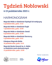 Tydzień Noblowski UW 2025 