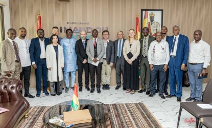 Delegation from the University of Warsaw in Guinea