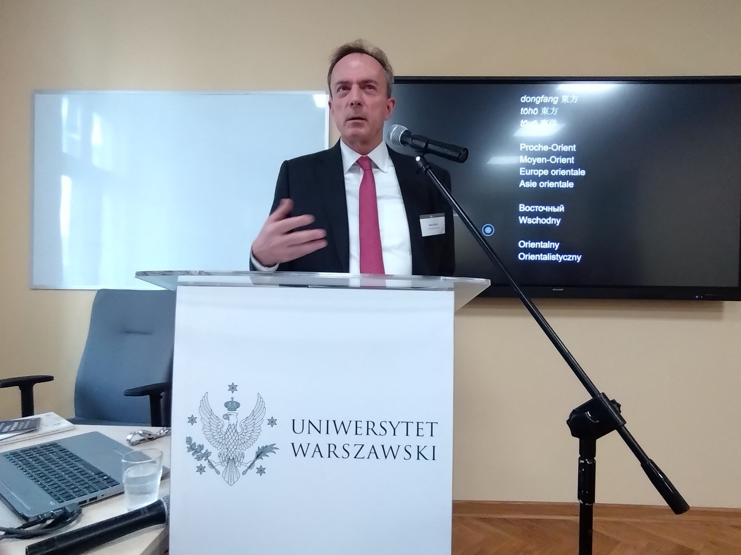 prof. Mark Elliott, prorektor Uniwersytetu Harvarda