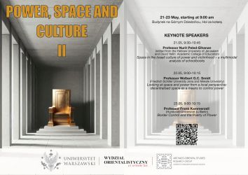 The conference “Power, Space, and Culture II” 21-23 May 2025