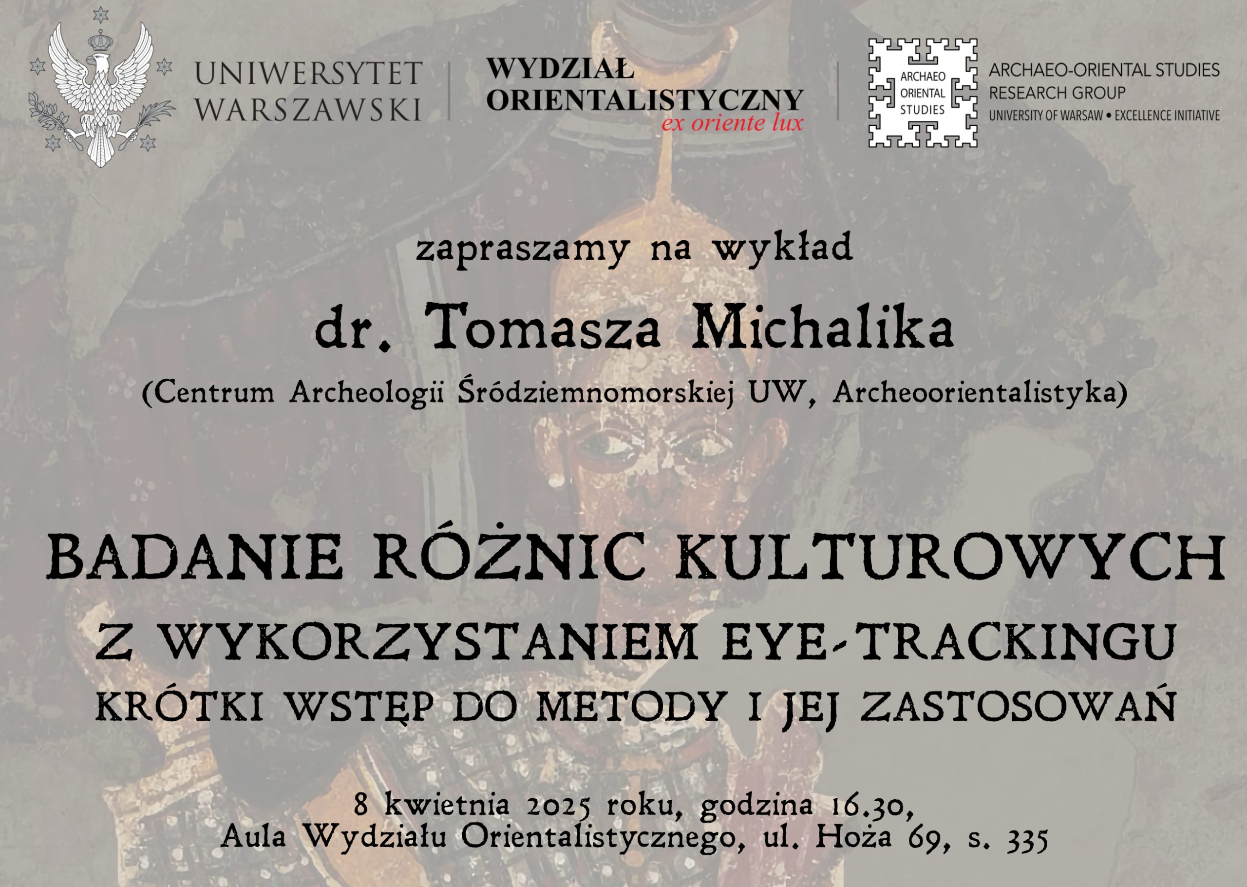 Lecture Dr. Tomek Michalik