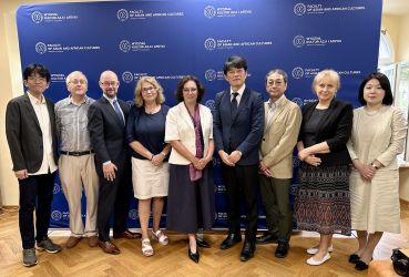 Spotkanie przedstawicieli Uniwersytetu Tohoku z Japonii na WKAiA