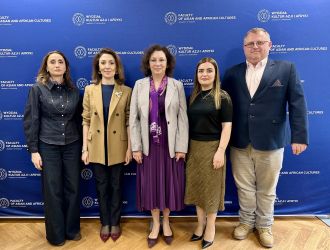 Spotkanie Dziekan Wydziału Kultur Azji i Afryki UW z Ambasadorem Nadzwyczajnym i Pełnomocnym Republiki Azerbejdżanu w Polsce