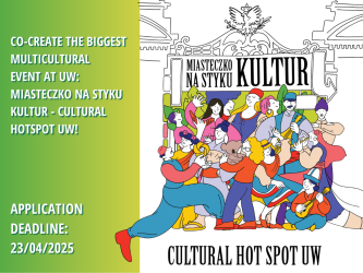 Nab&oacute;r do Miasteczka na Styku Kultur &ndash; Cultural HotSpot UW 2026// Join the 2026 Cultural HotSpot UW &ndash; Applications Open!