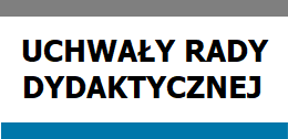 Uchwały Rady Dydaktycznej 2021