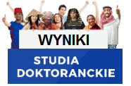 Wyniki rekrutacji na studia doktoranckie