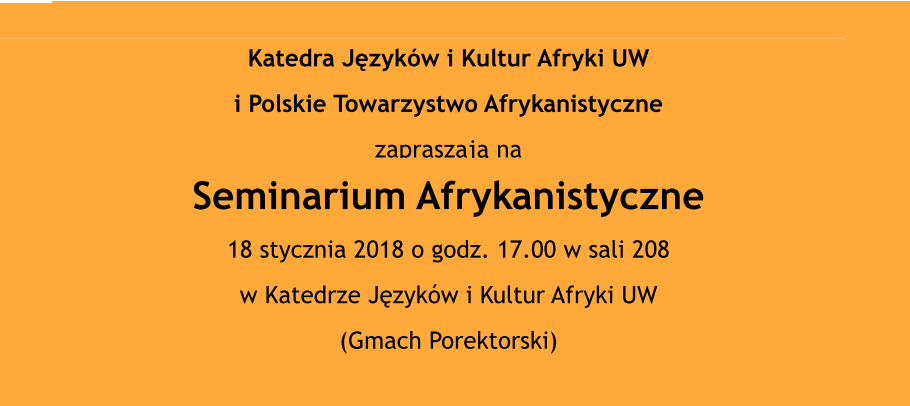 Seminarium Afrykanistyczne